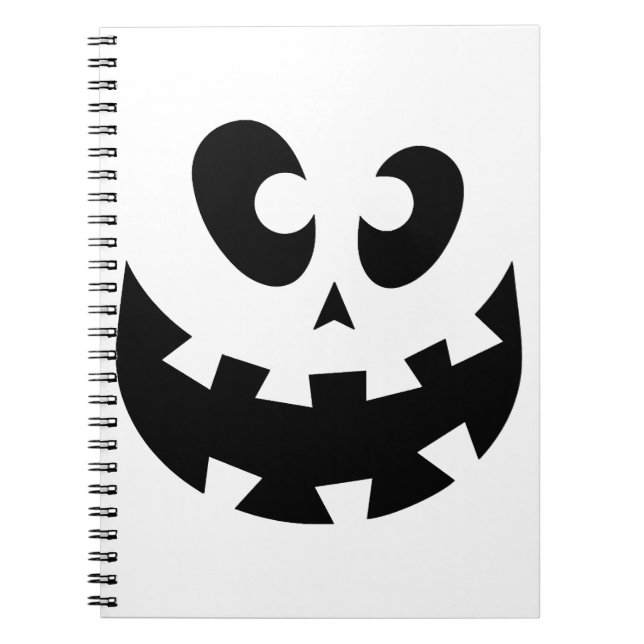 Caderno Espiral happy Halloween, Halloween party, funny Halloween  (Frente)