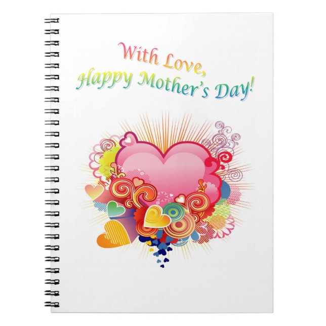 Caderno Espiral Happy Mother's Day #3 - Journal (Frente)
