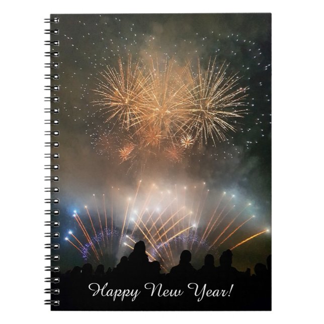 Caderno Espiral Happy New Year (Frente)