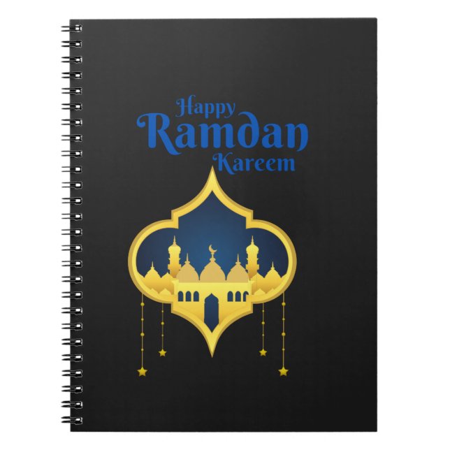 Caderno Espiral Happy Ramadan Kareem 2022 (Frente)