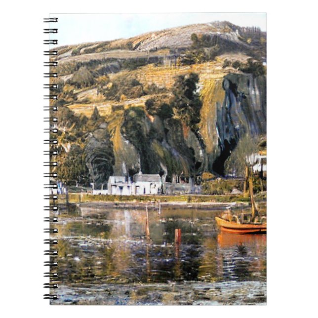 CADERNO ESPIRAL HARBOR BARMOUTH WALES (Frente)