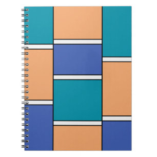 Caderno Espiral Harmonia de Cores