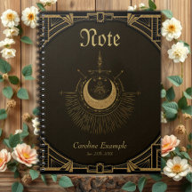 Harmonia dos elementos: lua, ouro e geometria.