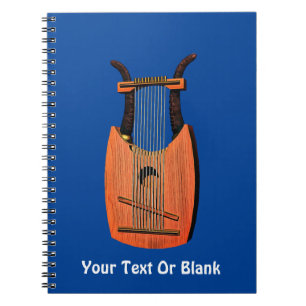 Caderno Espiral Harp do Rei David