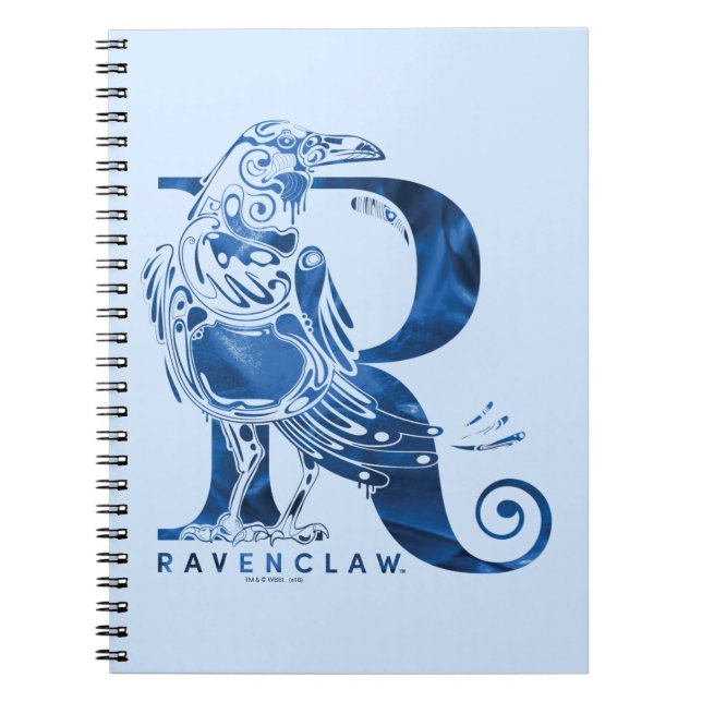 Caderno Espiral Harry Potter | Aguamenti RAVENCLAW™ Gráfico (Frente)