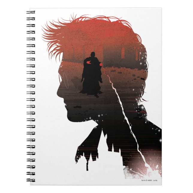 Caderno Espiral Harry Potter | Assistente Harry & Voldemort Duel (Frente)