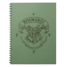 Caderno Espiral Harry Potter | Bandeiras Hogwarts