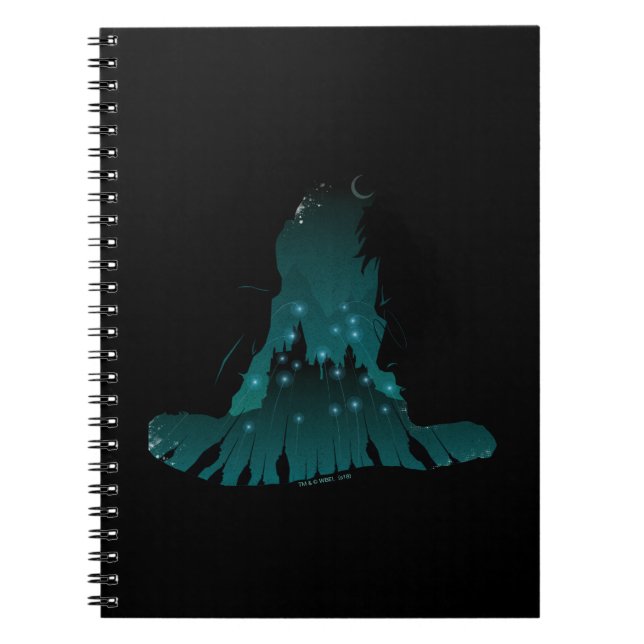 Caderno Espiral Harry Potter | Batalha De Hogwarts Wizard Hat (Frente)
