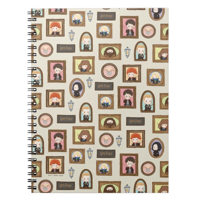 Caderno Espiral HARRY POTTER™ Chibi Picture Frame Patterno (Frente)