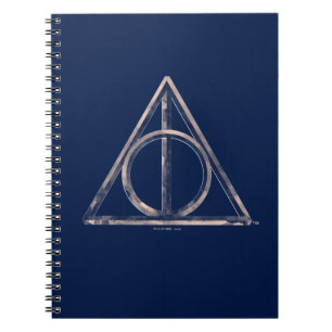 Caderno Espiral Harry Potter Cores d'água mortas