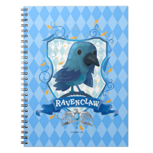 Caderno Espiral Harry Potter Encantador Brasão RAVENCLAW™