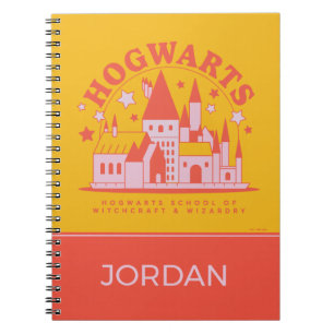 Caderno Espiral HARRY POTTER™   Escola Cute HOGWARTS™