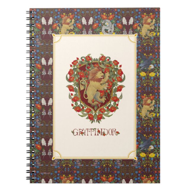 Caderno Espiral HARRY POTTER™ | GRIFFINDOR™ Crest (Frente)