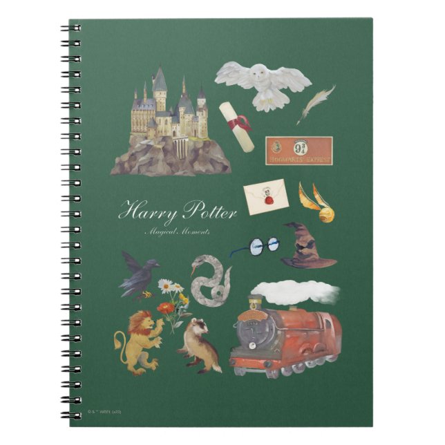 Caderno Espiral HARRY POTTER™ | Momentos mágicos (Frente)