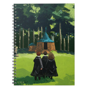 Caderno Espiral HARRY POTTER™, Ron e Hermione no Hut de Hagrid