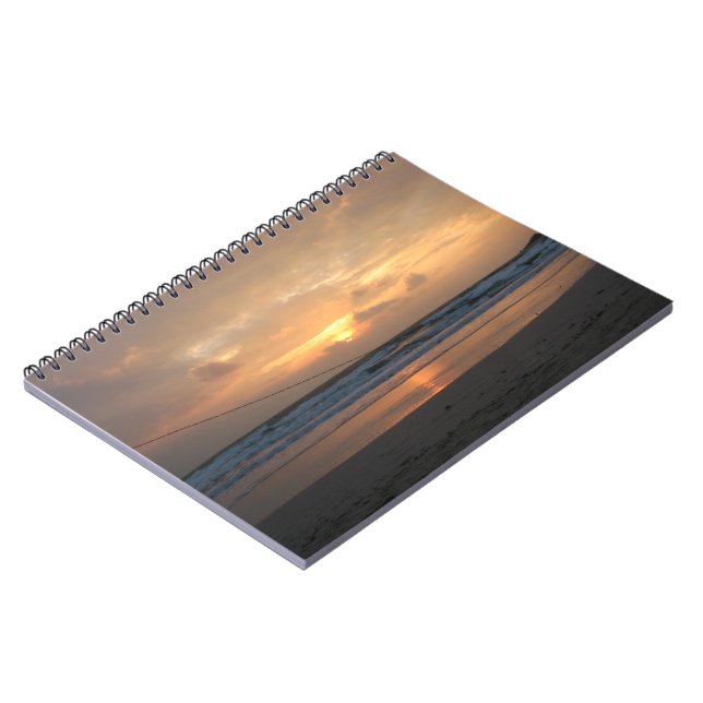 Caderno Espiral Hat Rin Beach Sunrise ... Koh Phangan, Tailândia (Left Side)