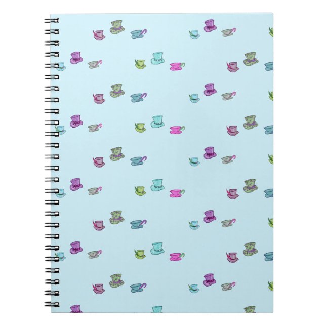 Caderno Espiral Hatter Green (Frente)