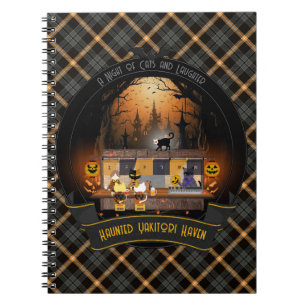 Caderno Espiral Haunted Yakitori Haven