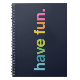 Caderno Espiral Have fun