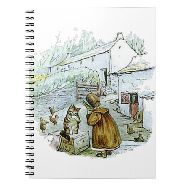 Caderno Espiral Havia uma garota chamada Lucie que amava animais.. (Frente)