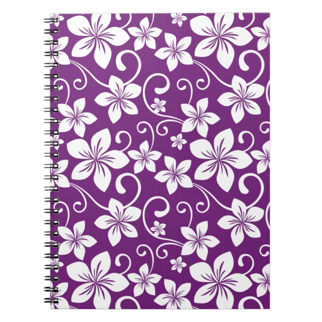 CADERNO ESPIRAL HAWAII AZUL (PLUM) (Frente)