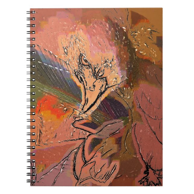 CADERNO ESPIRAL HAWK (Frente)