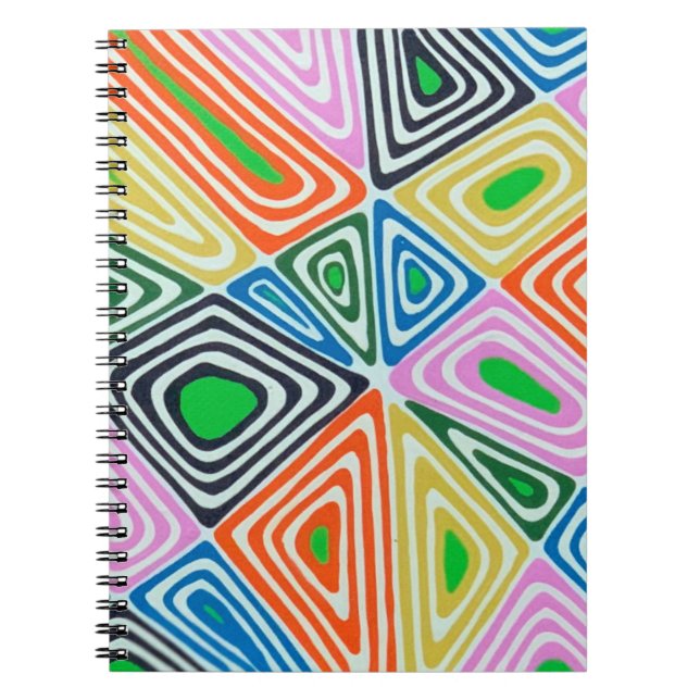 Caderno Espiral Haywire no notebook verde (Frente)