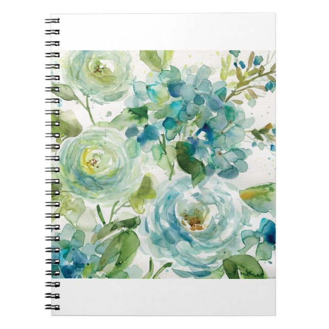 Caderno Espiral HAZ06 refrigeram a aguarela Floral.tif (Frente)