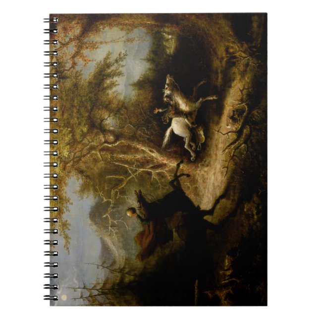 Caderno Espiral Headless Horseman Halloween Legend Sleepy Hollow (Frente)