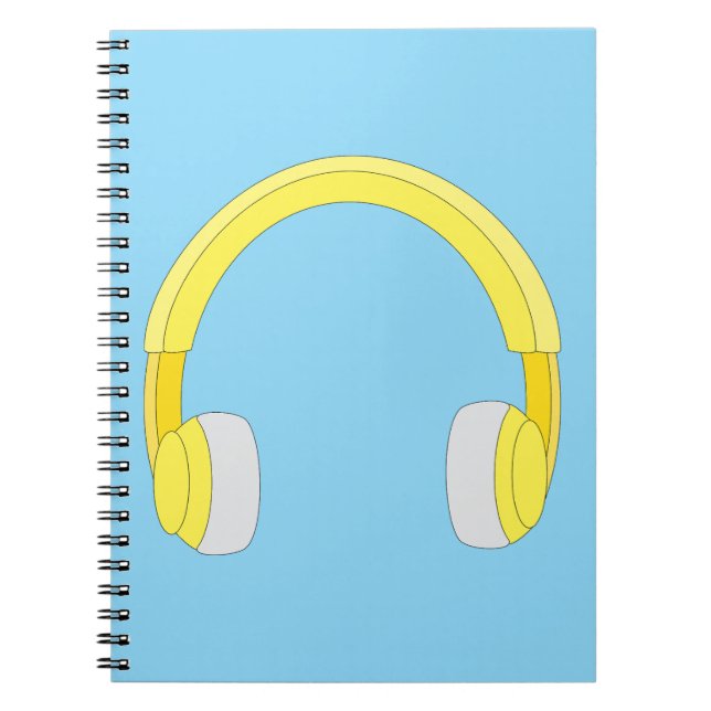 Caderno Espiral Headphones (Frente)