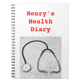 Caderno Espiral Health Diary 4Henry