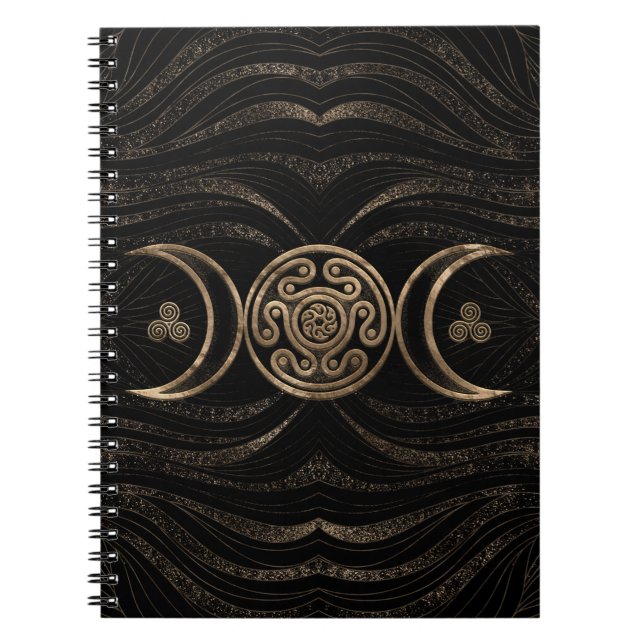 Caderno Espiral Héate Wheel Triple Moon (Frente)