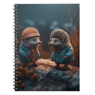 Caderno Espiral Hedgehogs