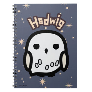 Caderno Espiral Hedwig Personagem de desenho animado Art