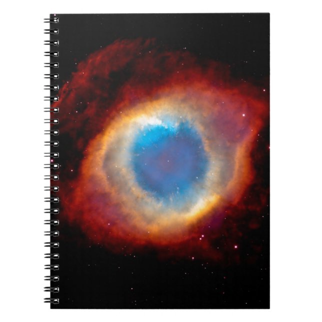 Caderno Espiral Helix Planetary Nebula NGC 7293 - Olhos de Deus (Frente)
