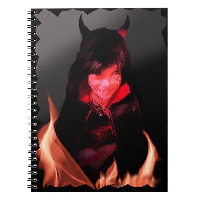 Caderno Espiral Hellfire (Frente)