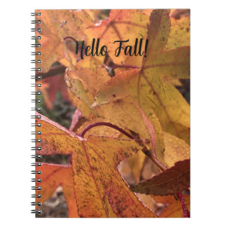 Caderno Espiral "Hello Fall!" Notebook