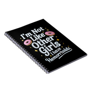 Caderno Espiral Hemoroide Embaraçoso Humor Adulto Inapropriado