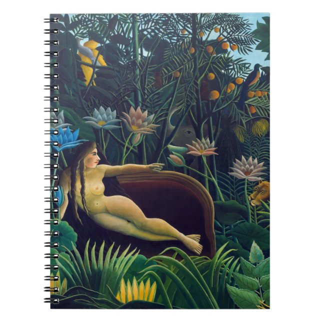 Caderno Espiral Henri Rousseau - O Sonho / Le Reve (Frente)