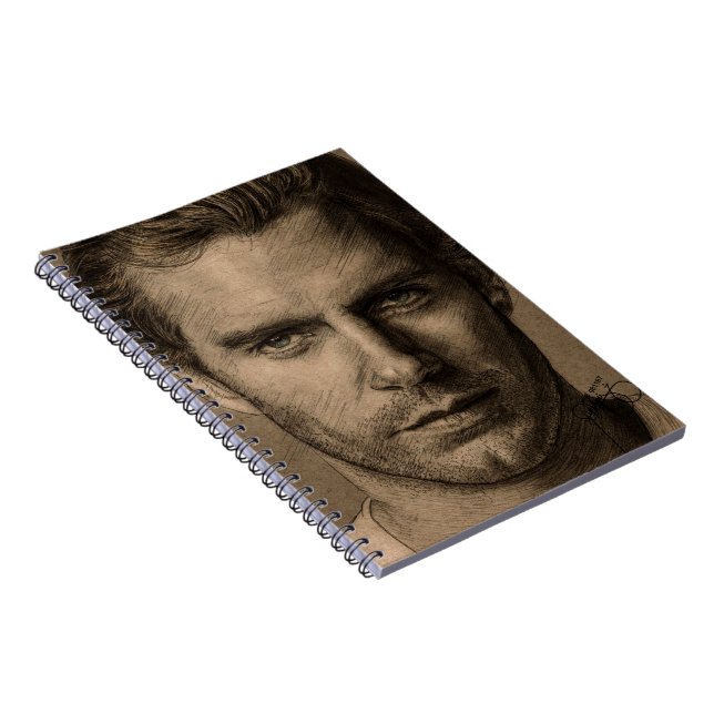 Caderno Espiral Henry Cavill Drawing (Lado Direito)