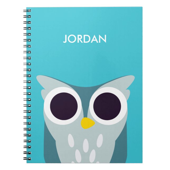 Caderno Espiral Henry the Owl (Frente)