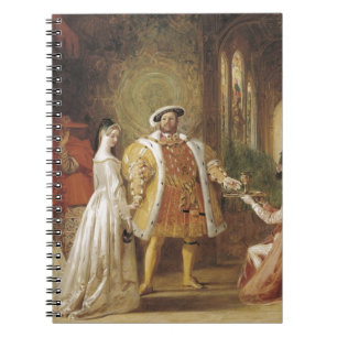 Caderno Espiral Henry VIII e Anne Boleyn