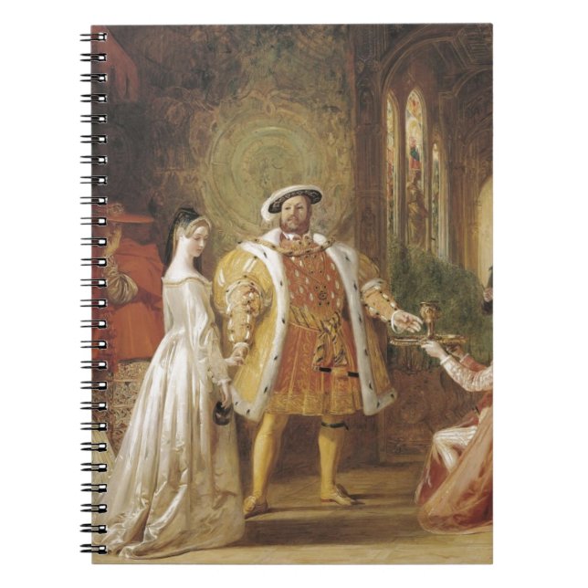 Caderno Espiral Henry VIII e Anne Boleyn (Frente)