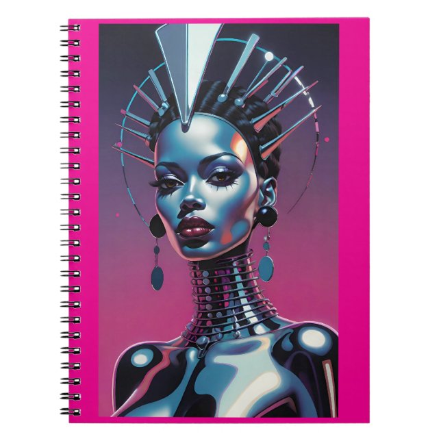 Caderno Espiral Her Beauty Was Indistinguishable (Frente)