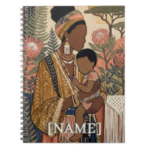 Herança Terrosa | Mudcloth Personalizado de Mãe e