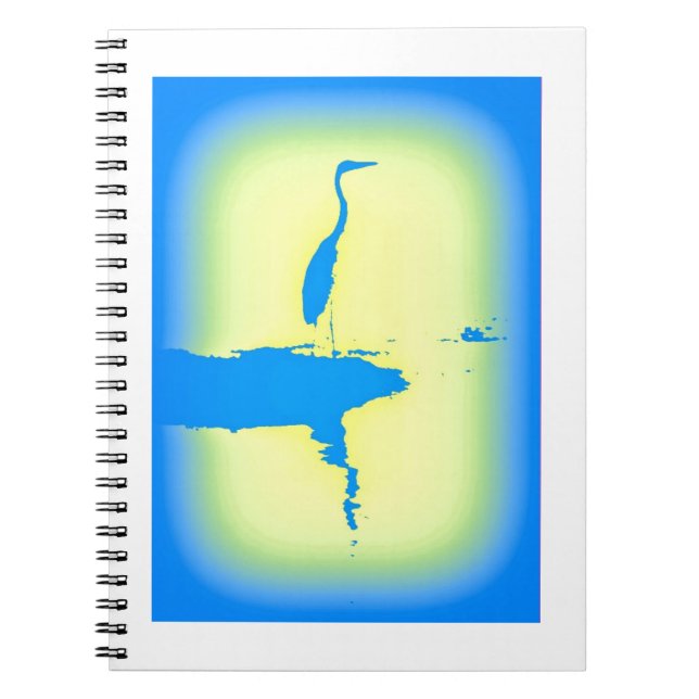 Caderno Espiral herão azul (Frente)