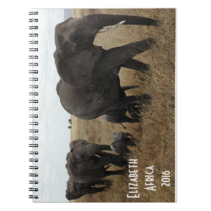 Caderno Espiral Herdeiro dos Elefantes andando