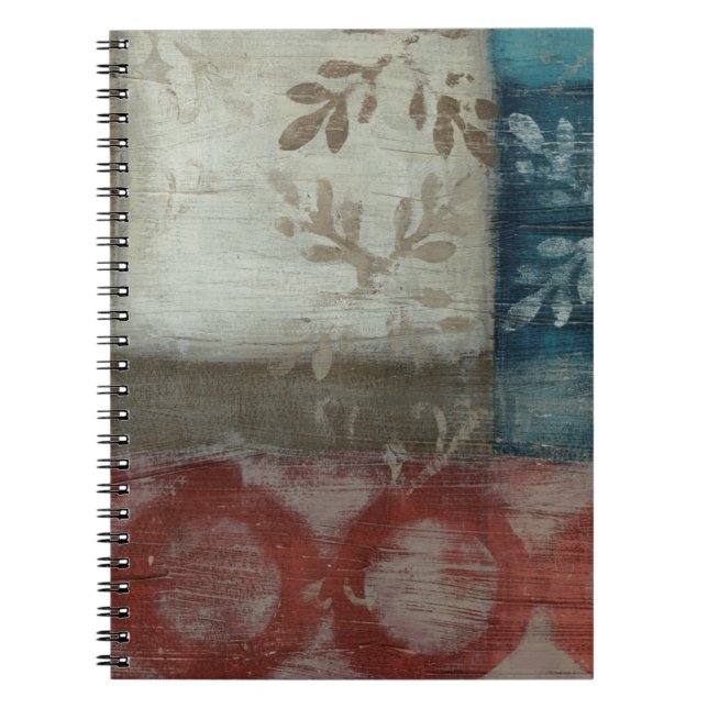 Caderno Espiral Heritage Abstrato II (Frente)