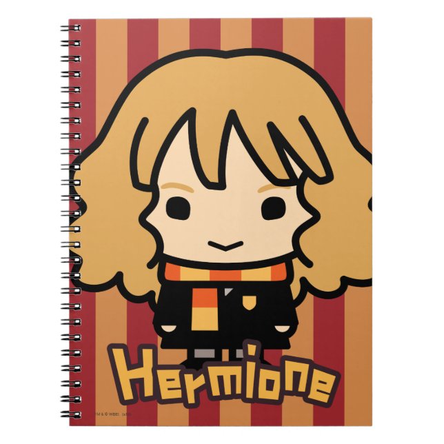 Caderno Espiral Hermione Granger Personagem de desenho animado Art (Frente)