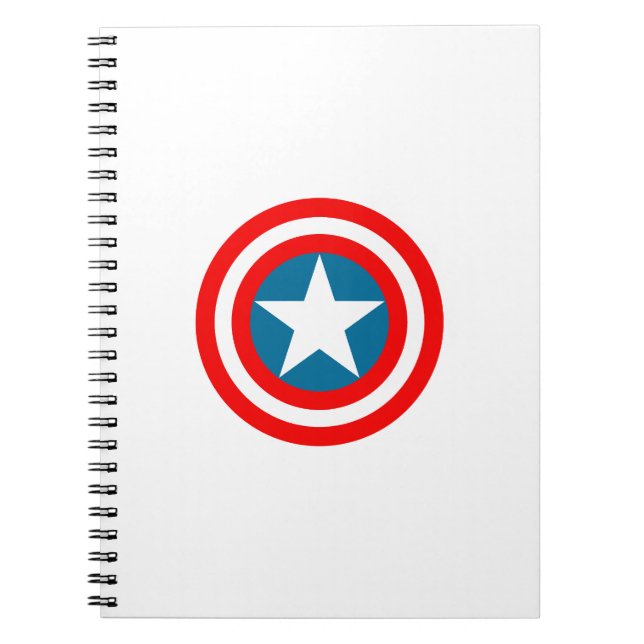 Caderno Espiral Hero Shield (Frente)